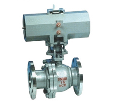 Q641F氣動法蘭球閥