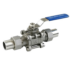 Q61F三片式活接對(duì)焊球閥