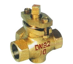 X14W三通(tōng)內(nèi)螺紋全銅旋塞閥