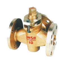 X44W三通(tōng)全銅旋塞閥