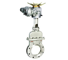 DMZ973電(diàn)動暗(àn)杆式刀(dāo)型閘閥