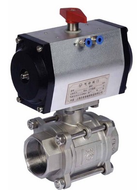 氣動內(nèi)螺紋三片式球閥